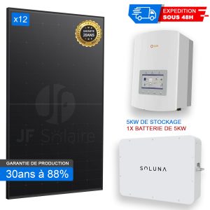 Kit panneaux solaires batterie 5Kw